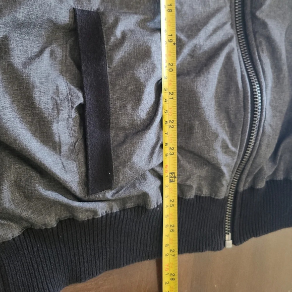 Calvin Klein Jeans Men's sweater sz.XL zip up gray/black (B) - Picture 8 of 12